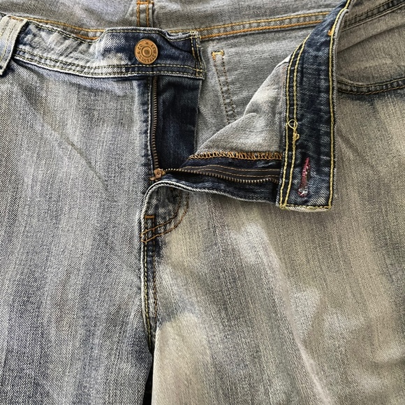 Levi's Super Low Boot Cut 518 Women's Denim Jeans 24M Factory Faded - Picture 8 of 15